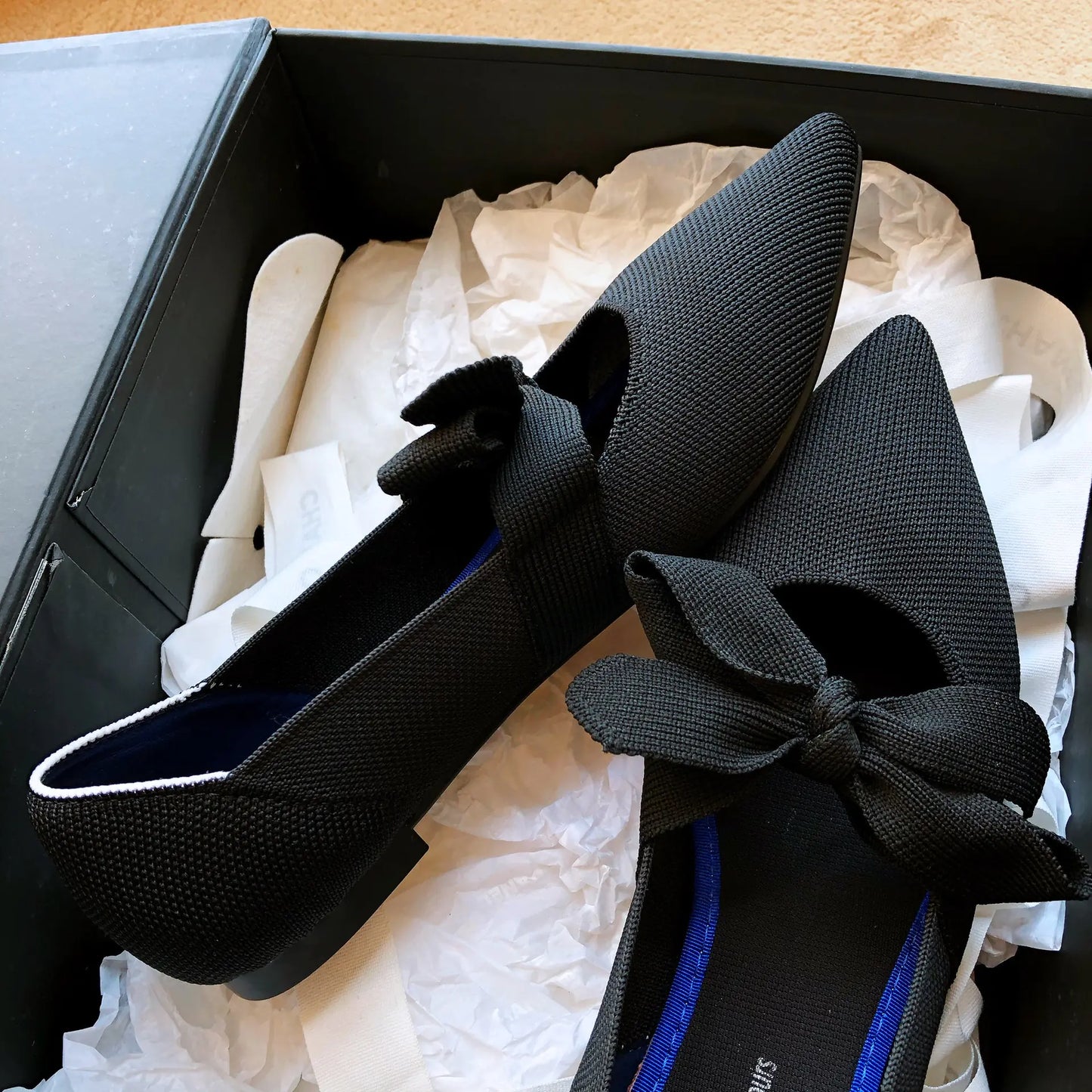 Comfortable Mary Jane Flats - Bow Detail Boat Shoes for Women
