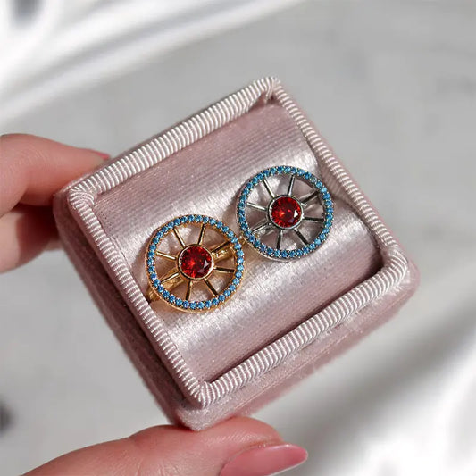 Cute Lux Ferris Wheel Ring for Elegant Style